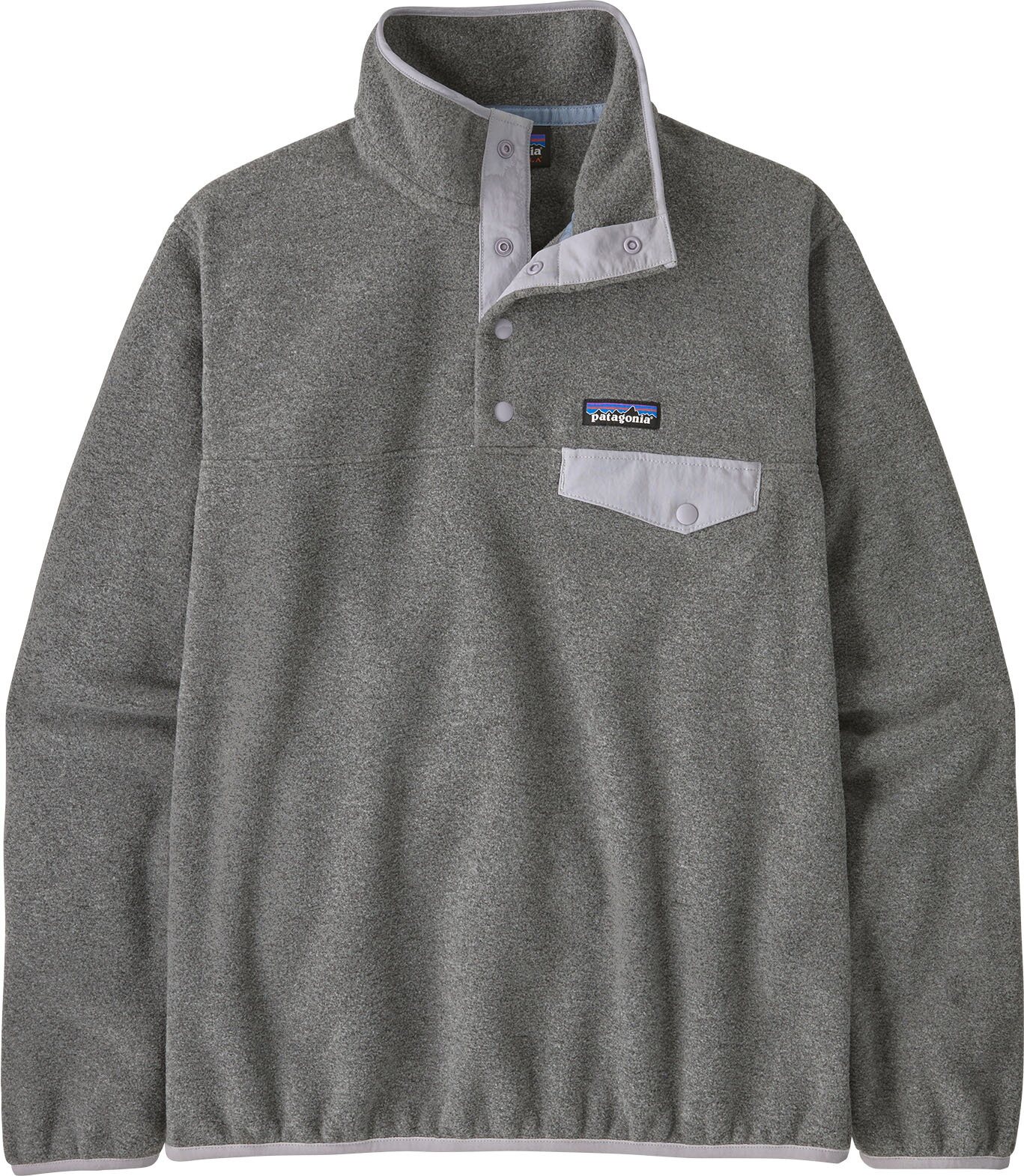 Patagonia Lightweight Synchilla Snap-T Pullover Womens Nickel / Permafrost Purple