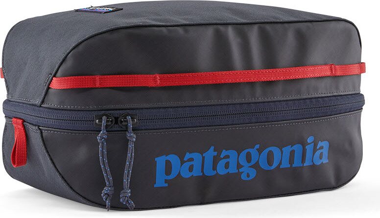 Patagonia Black Hole Cube 6L Smolder Blue w/ Amanita Red