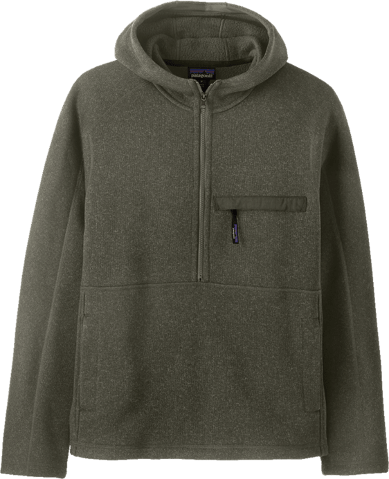 Patagonia Better Sweater 1/2 Zip Pullover Mens River Rock Green