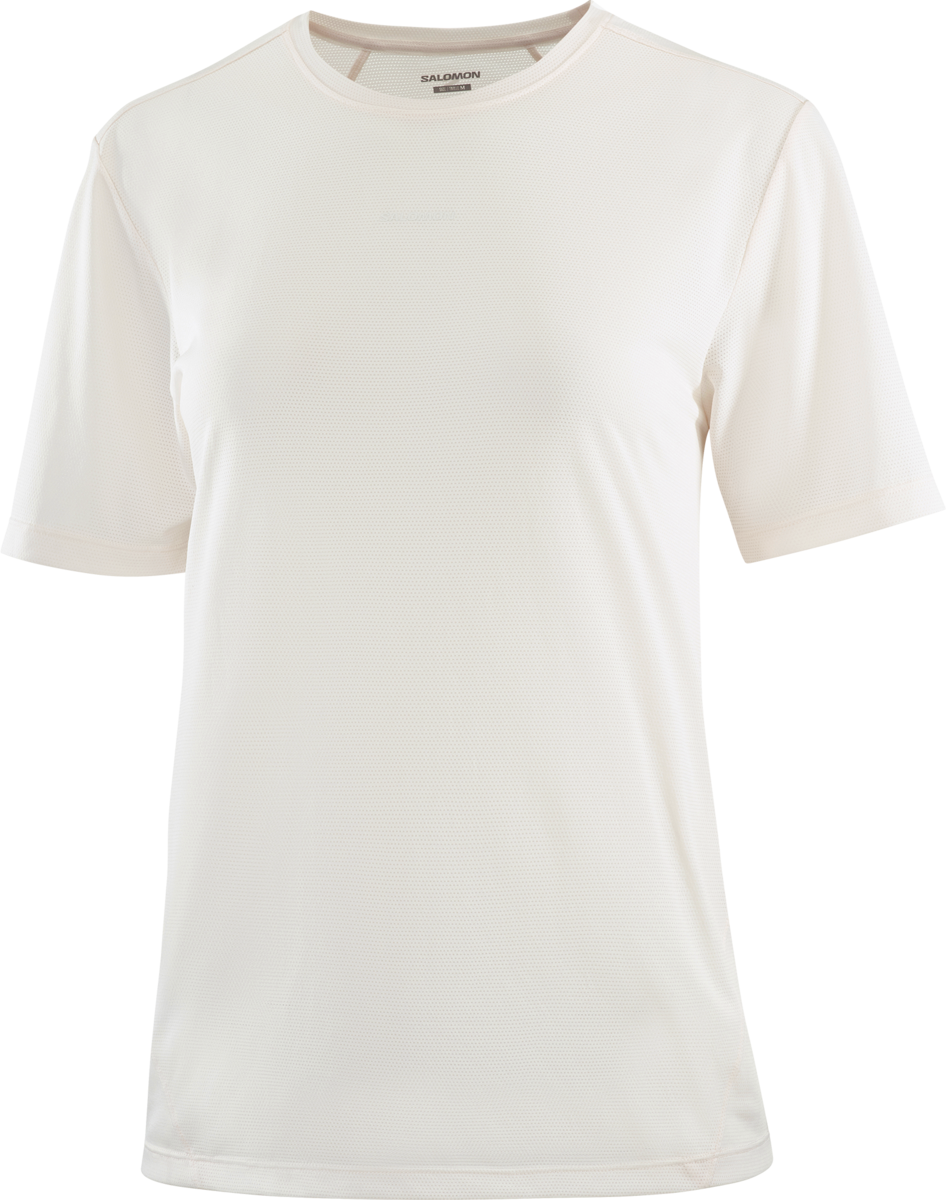 Salomon SHKout Core Short Sleeve Tee Womens Whisper White