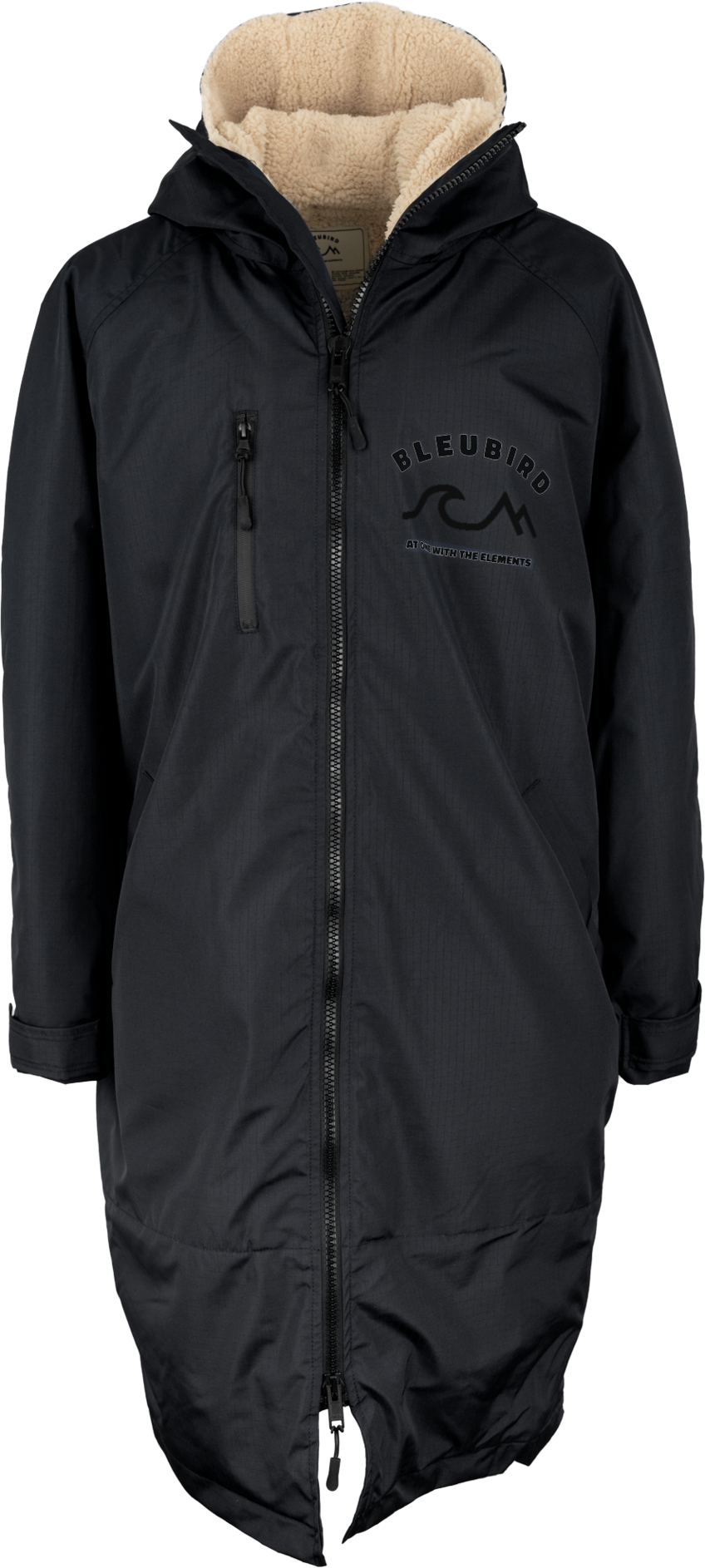 Bleubird Nordic Robe Unisex Black