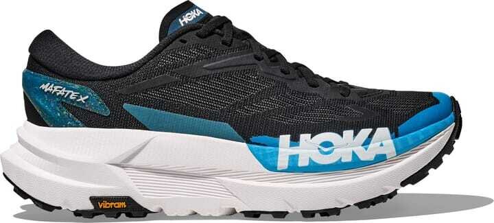 Hoka Mafate X Mens Black/Skyward Blue