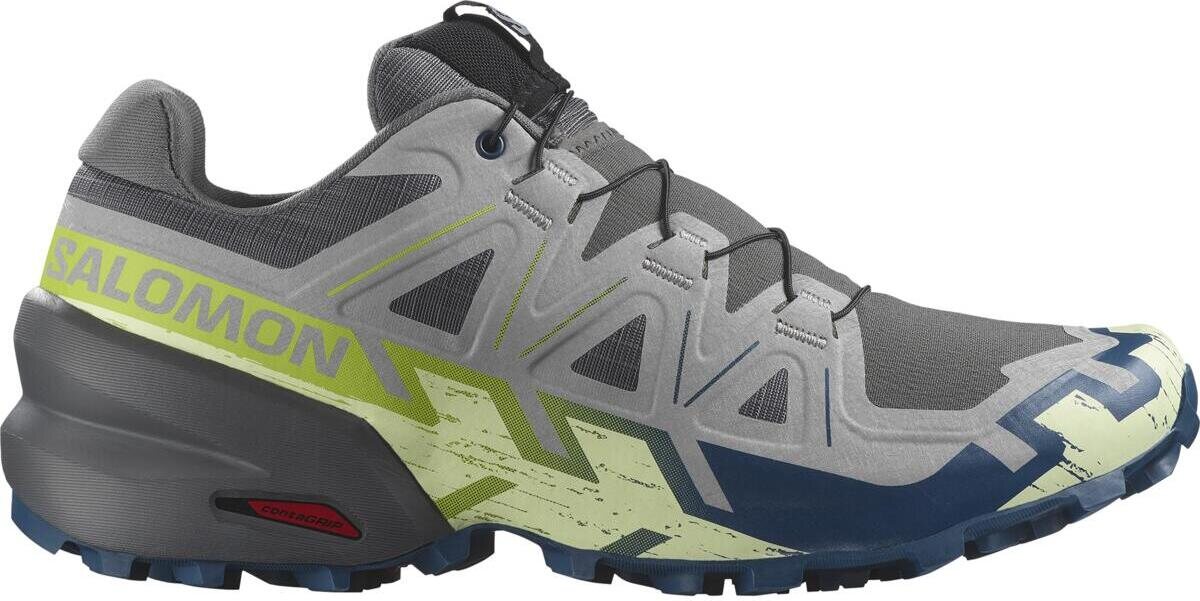 Salomon Speedcross 6 Mens Castlerock / Lime Cream/ Poseidon
