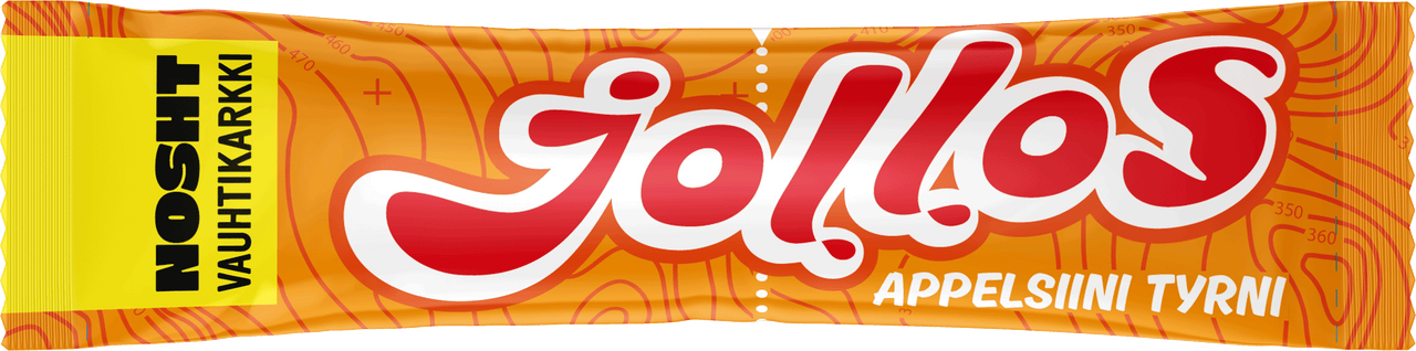NOSHT Jollos Energy Chews Appelsiini Tyrni