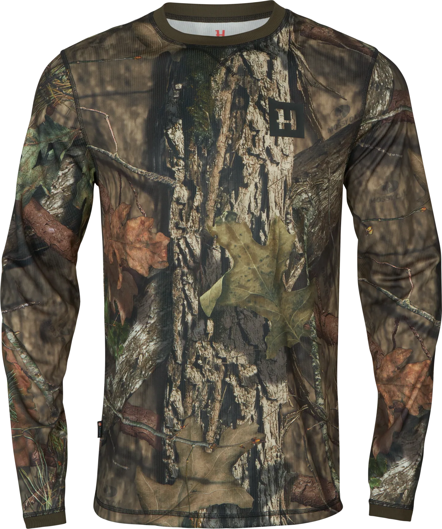 Härkila Moose Hunter L/S T-Shirt Mens MossyOak Break-up Country
