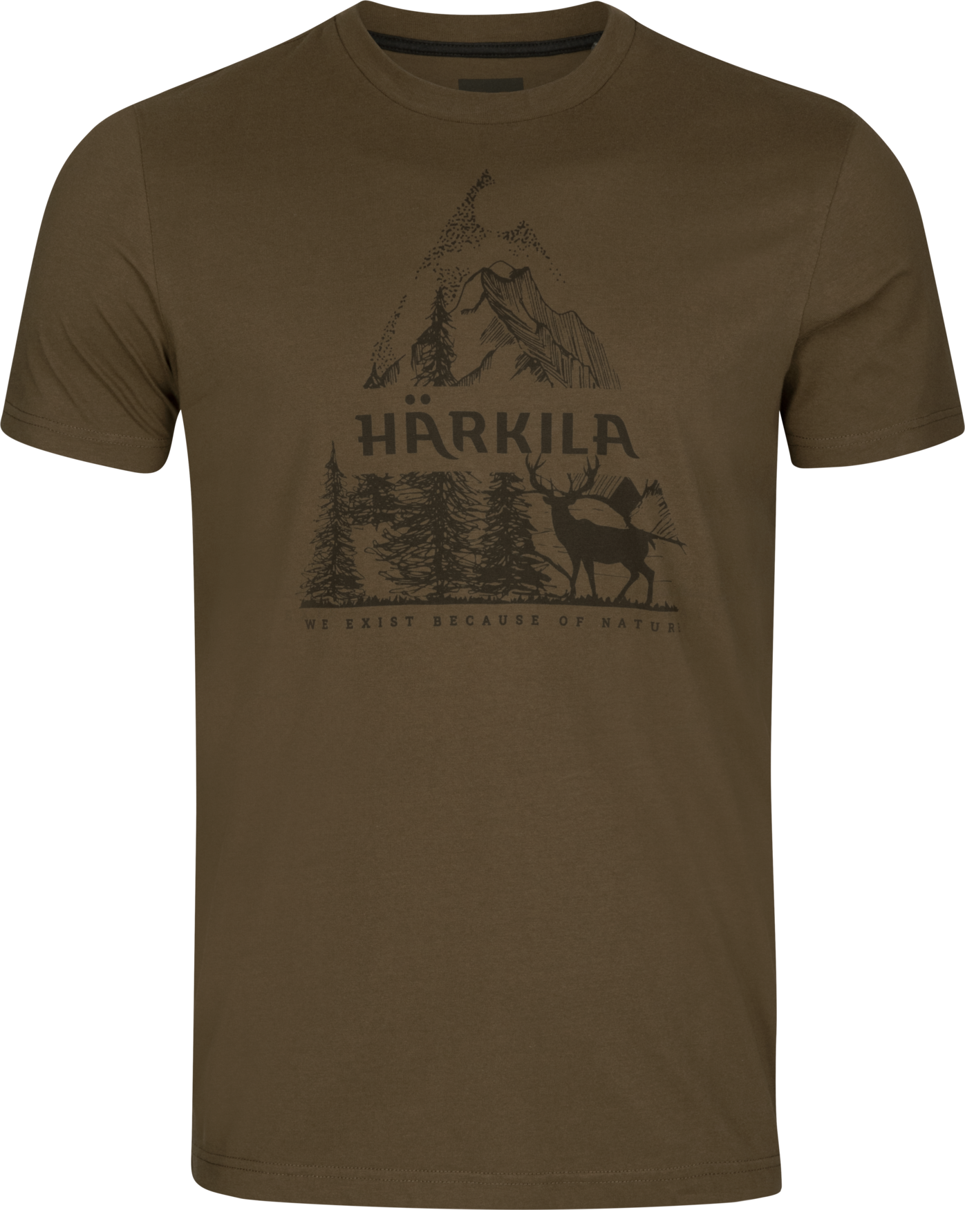 Härkila Nature Short Sleeve T-Shirt Mens Willow Green
