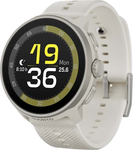 Suunto Run Silikonirannekkeella Frost Gray