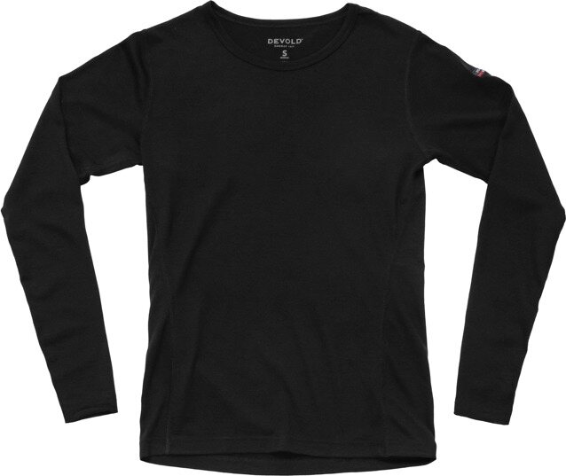 Devold Breeze Merino 150 Shirt Womens Black