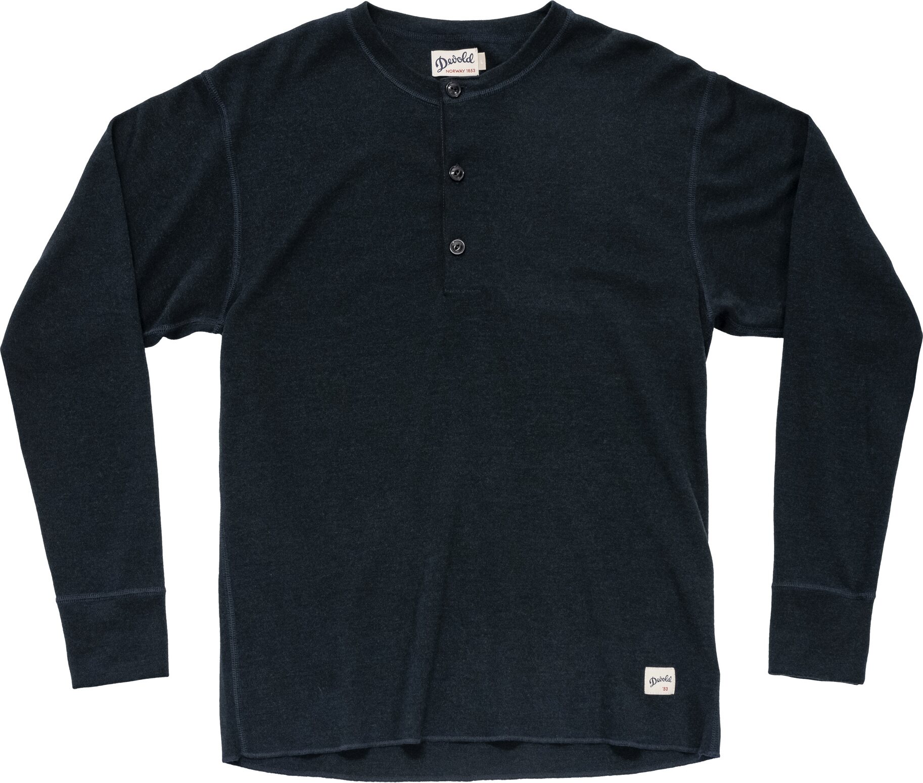 Devold Archive Henley Longsleeve Ink
