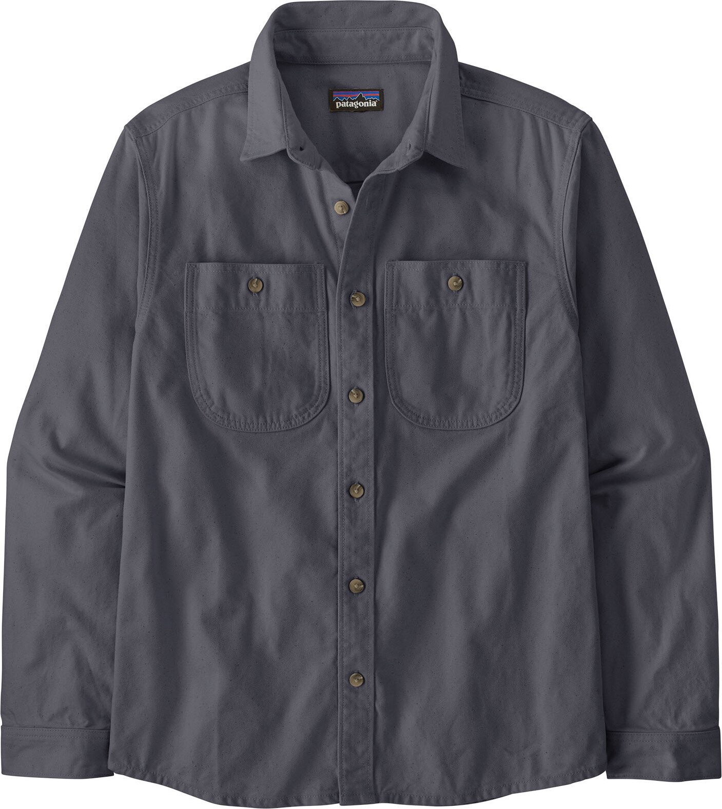 Patagonia Point Reyes Canvas Shirt Mens Smolder Blue