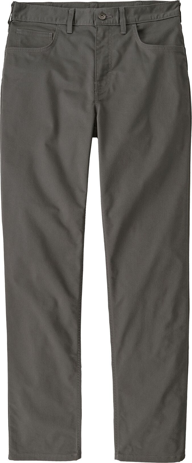 Patagonia Twill Traveler 5-Pocket Pants Mens Forge Grey