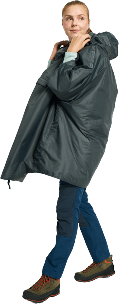 Helsport Pro Fjell Poncho Insulated Dark Shadow