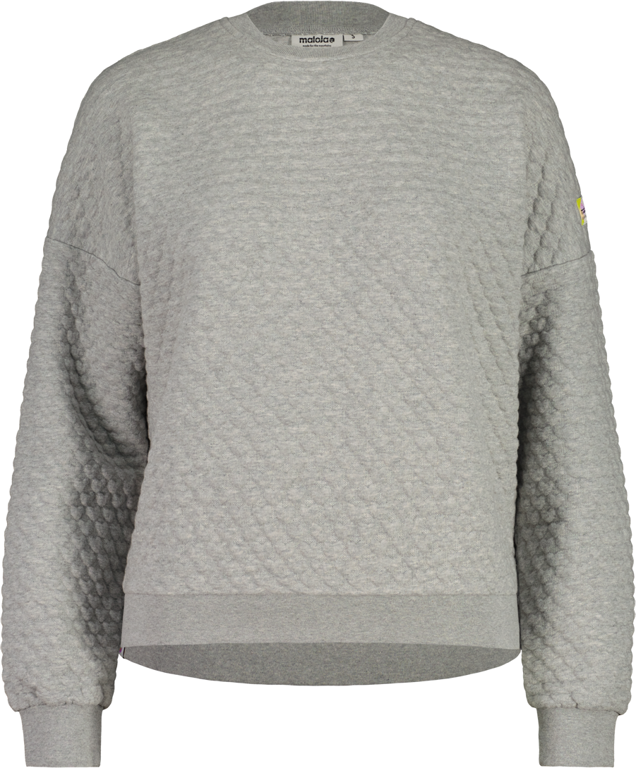Maloja LaudachM. Bubble Sweatshirt Womens Grey Melange
