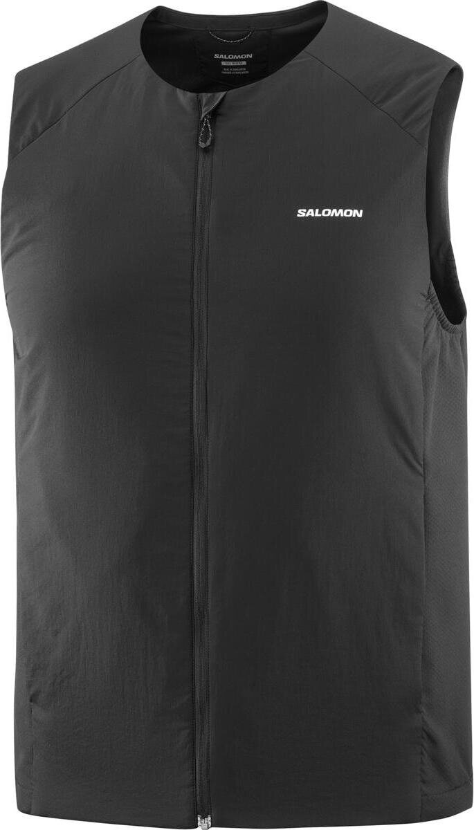 Salomon Mountain Flex Hybrid Vest Mens Deep Black