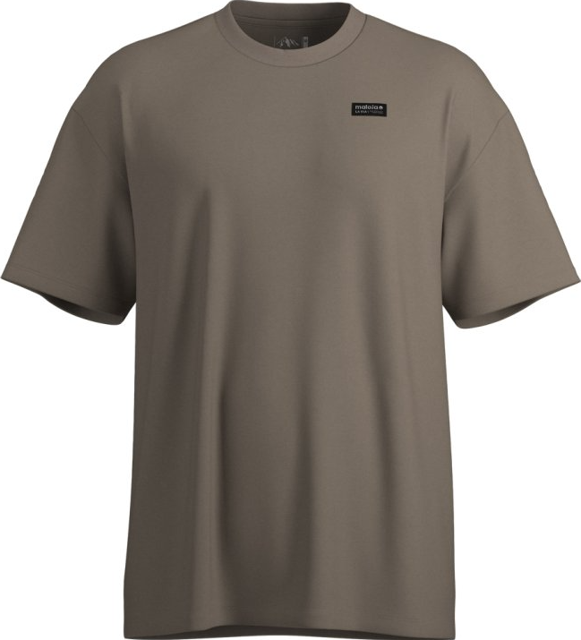 Maloja RenonM. Organic Cotton Tee Mens Dark Gravel