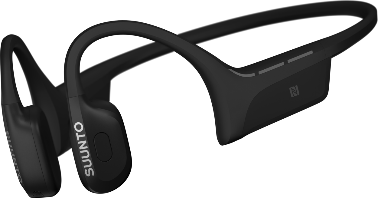 Suunto Wing 2 Bone-Conduction Headphones Black
