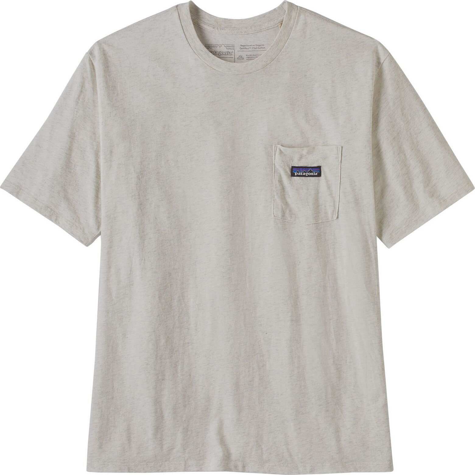 Patagonia Daily Pocket Tee Mens Birch White