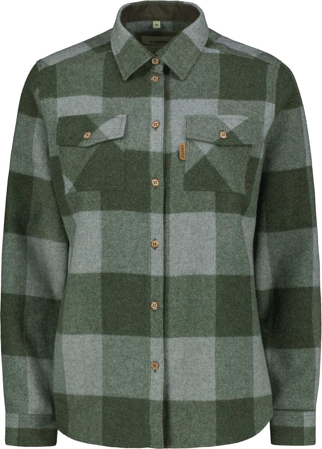 Sasta Alaska Shirt Womens Forest Green