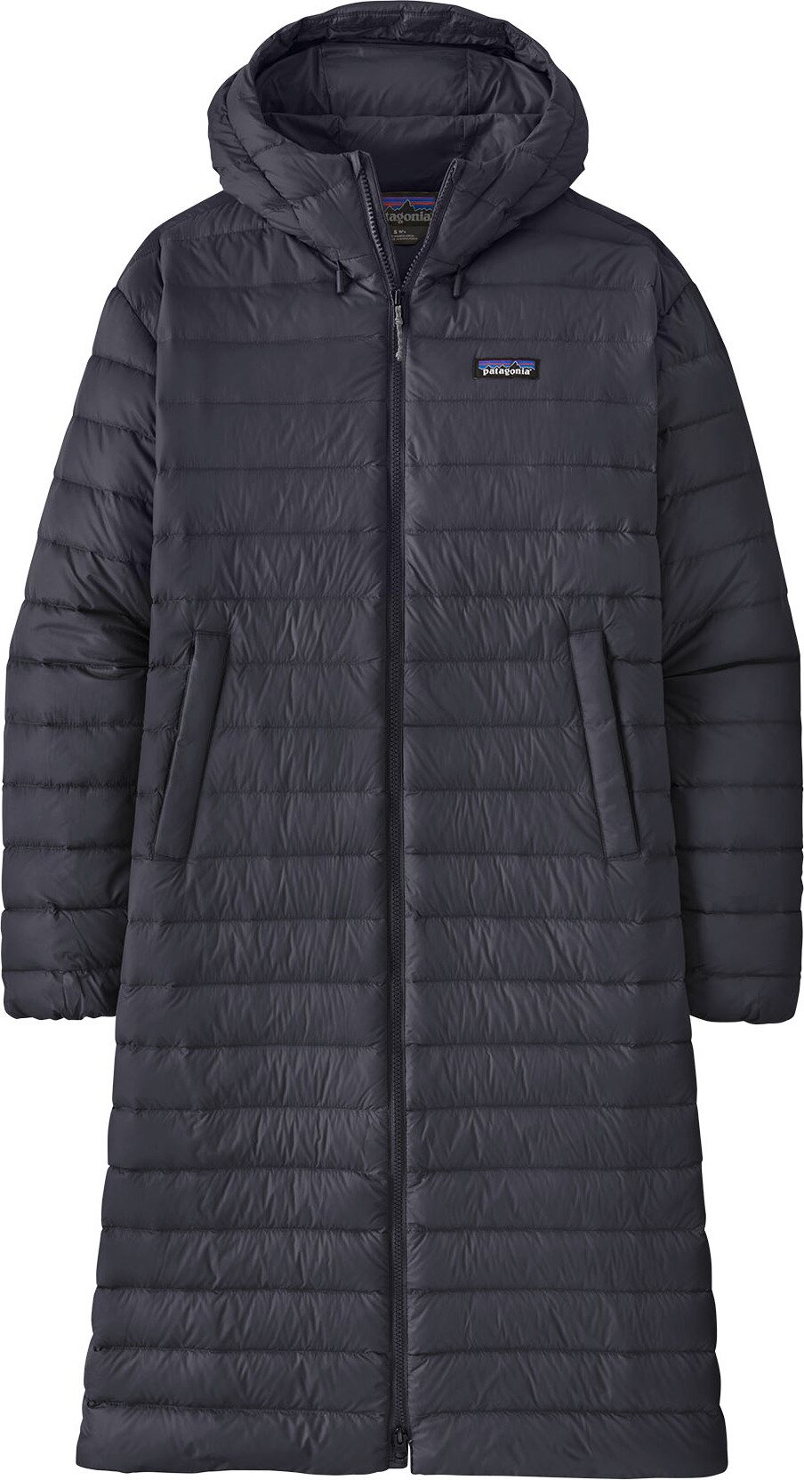 Patagonia Recycled Down Sweater Parka Womens Black