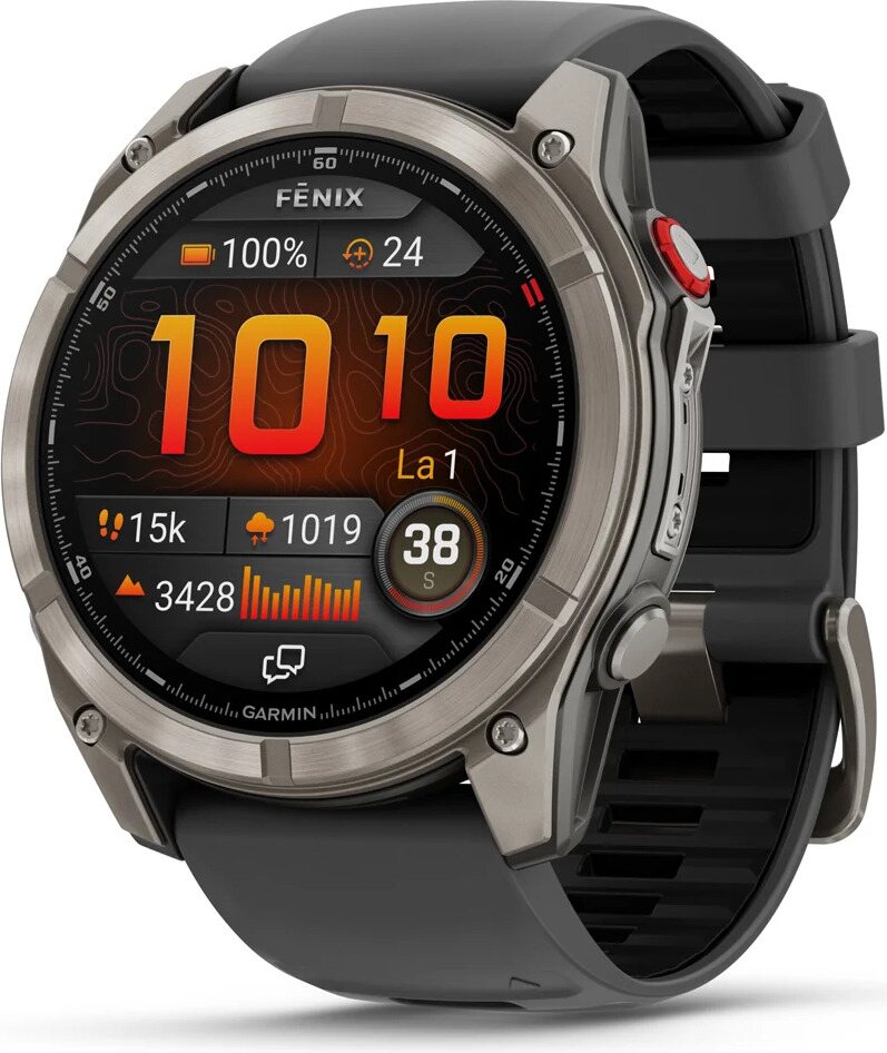 Garmin Fenix 8 Pro Amoled 51mm Titanium w/ Graphite/Black