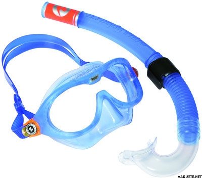 Aquasphere Combo Reef DX (lasten maski+snorkkeli) Blue
