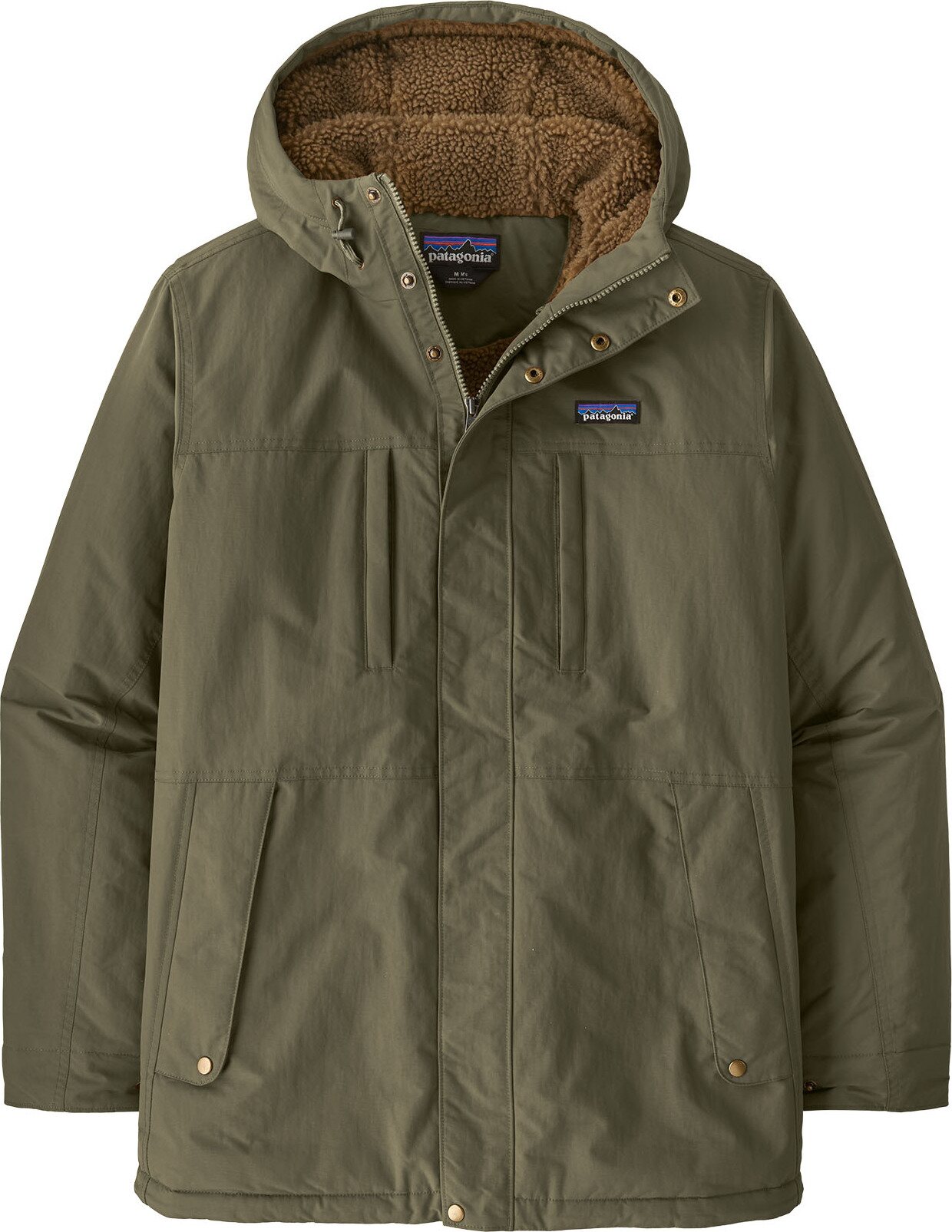 Patagonia Isthmus Parka Mens Basin Green
