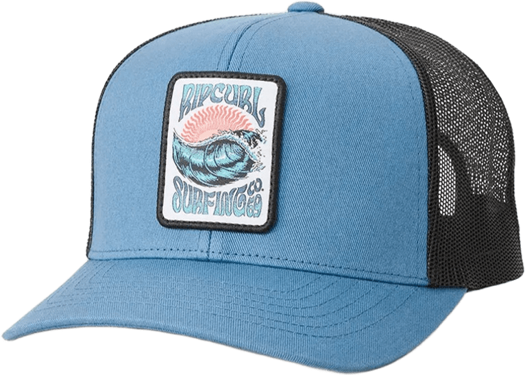 Rip Curl Custom Curve Trucker Cap Storm Blue