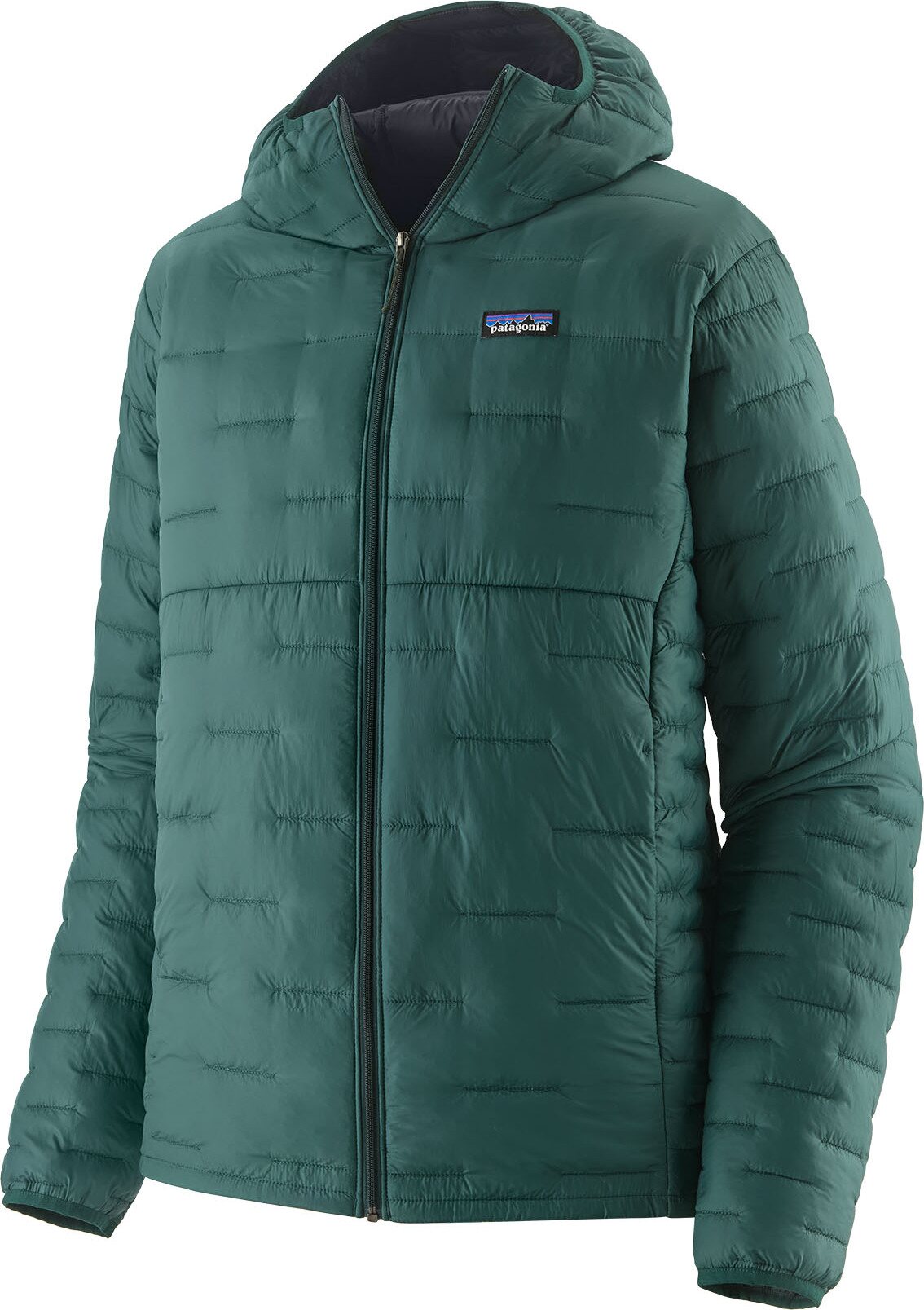 Patagonia Micro Puff Hoody Mens Revised Cascade Green
