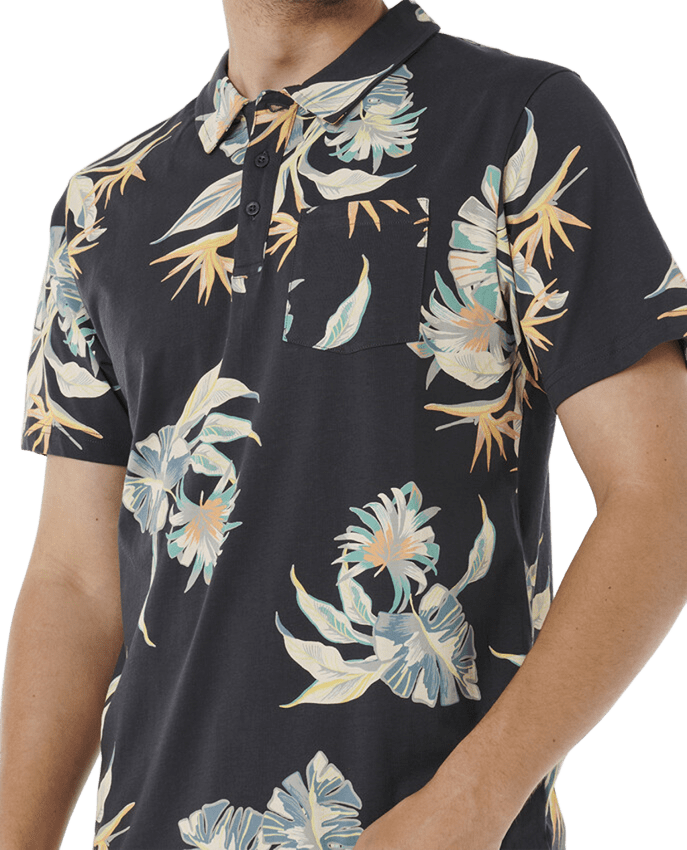 Rip Curl Fun Times Polo Mens Black