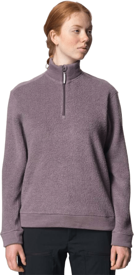 Houdini Alto Half Zip Womens Foggy Purple