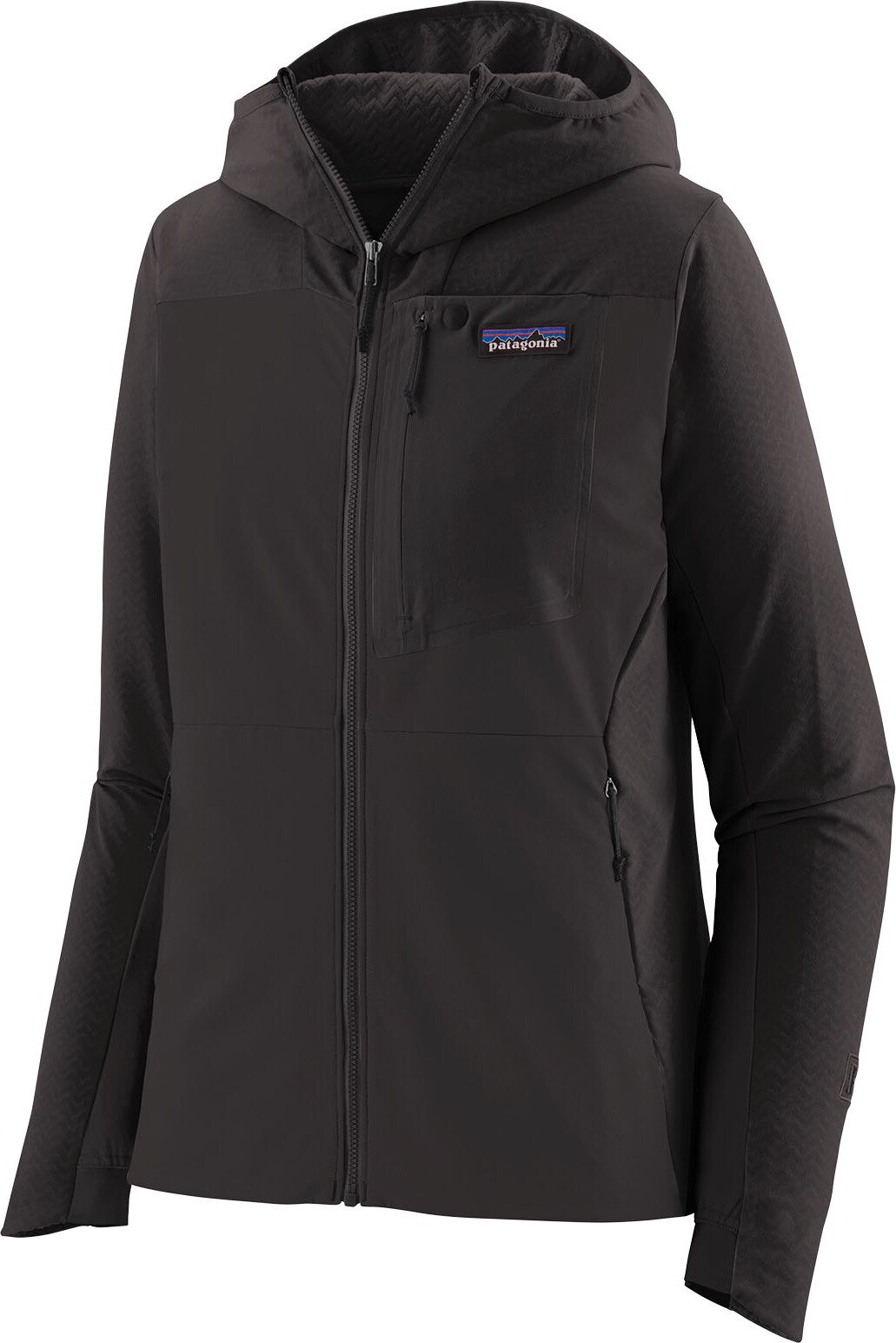 Patagonia R1 CrossStrata Hoody Womens Black