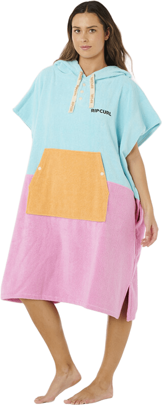 Rip Curl Premium Surf Hooded Towel Light Sea Blue