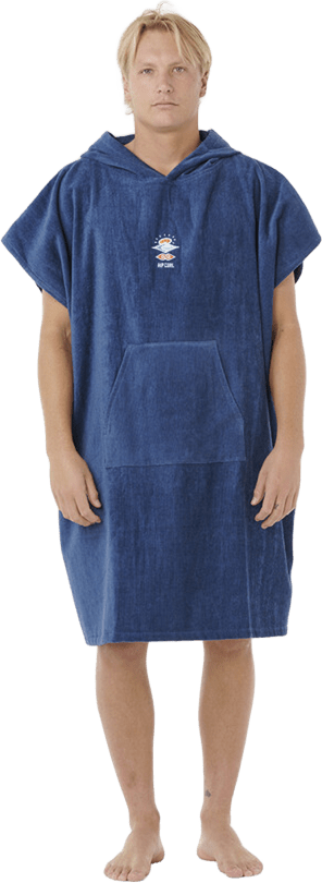 Rip Curl Logo Hooded Towel Navy