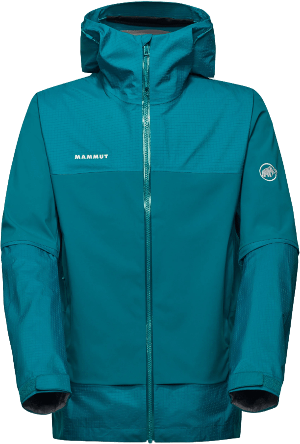 Mammut Ducan Guide HS Hooded Jacket Mens Deep Teal