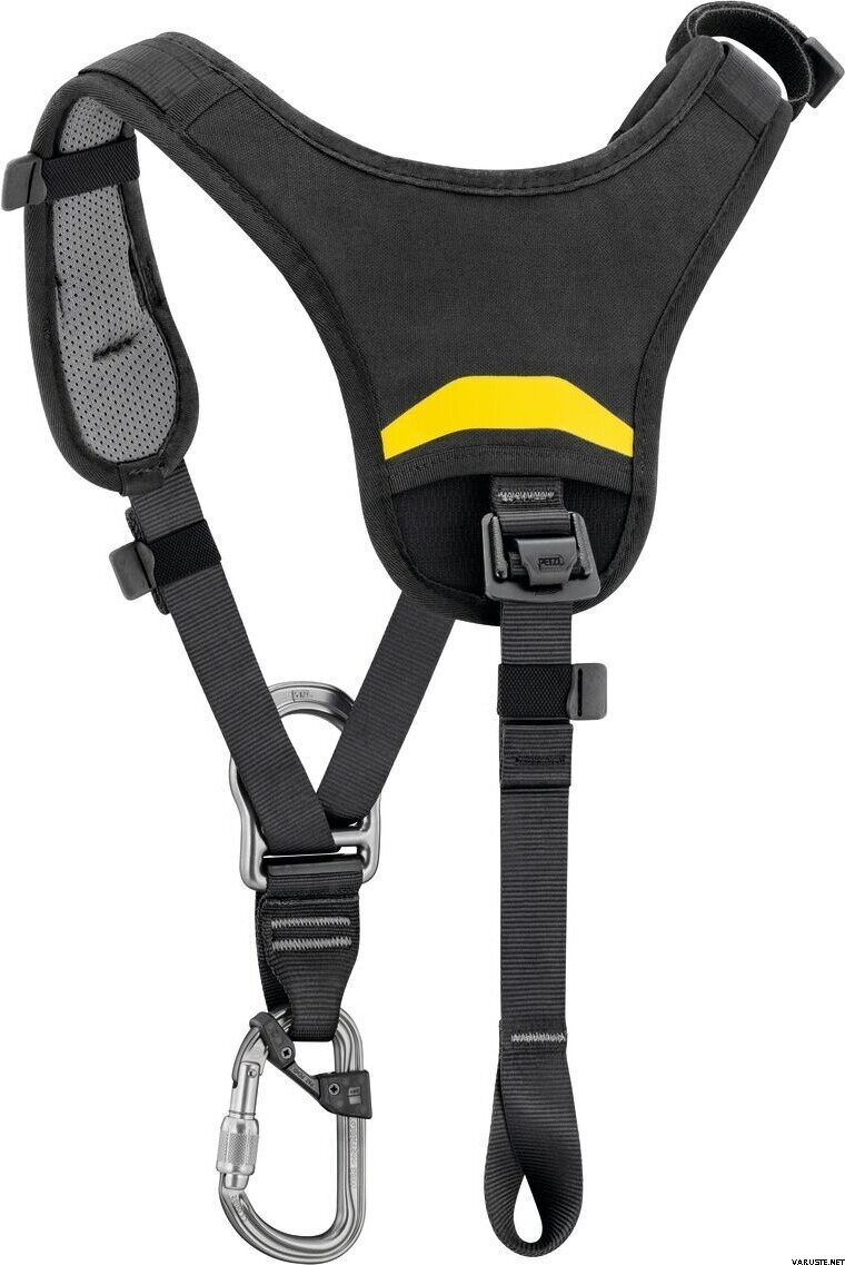 Petzl Top Chest Harness Black/Yellow