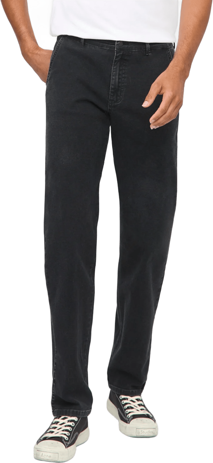 Duer Stretch Canvas Relaxed Chino Mens Black