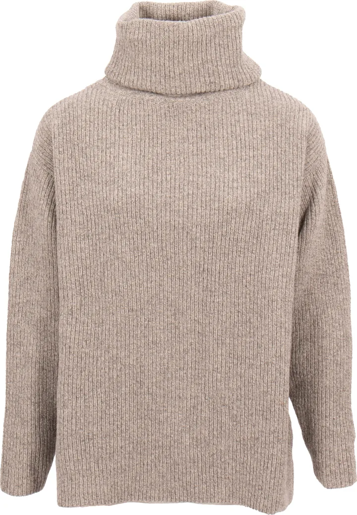 Sätila Sandby Polo Sweater Womens Grey Melange