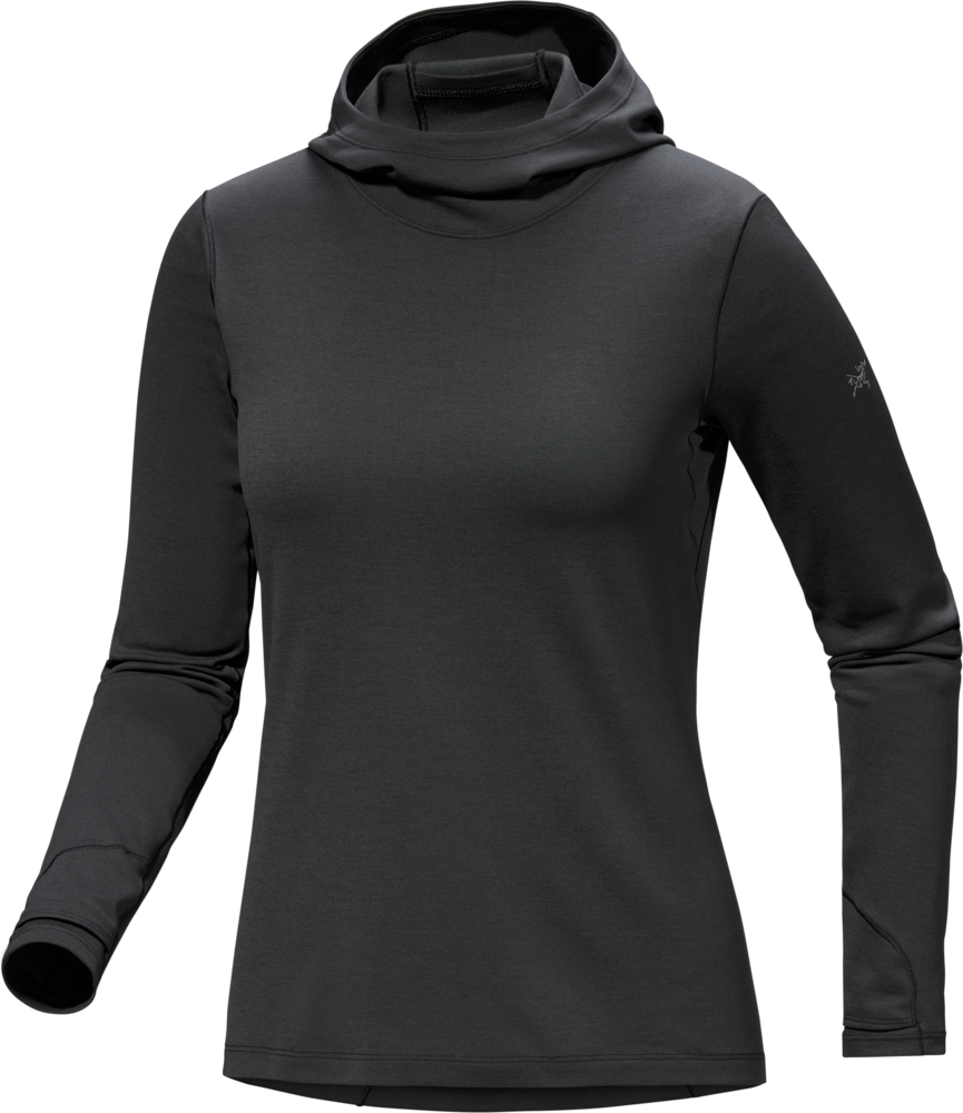 Arc'teryx Taema Thermal Hoody Womens Black Heather