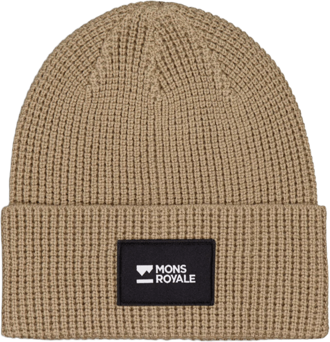 Mons Royale Bluff Merino Beanie Birch