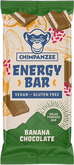 Chimpanzee Nutrition Energy Bar 55g Banana Chocolate