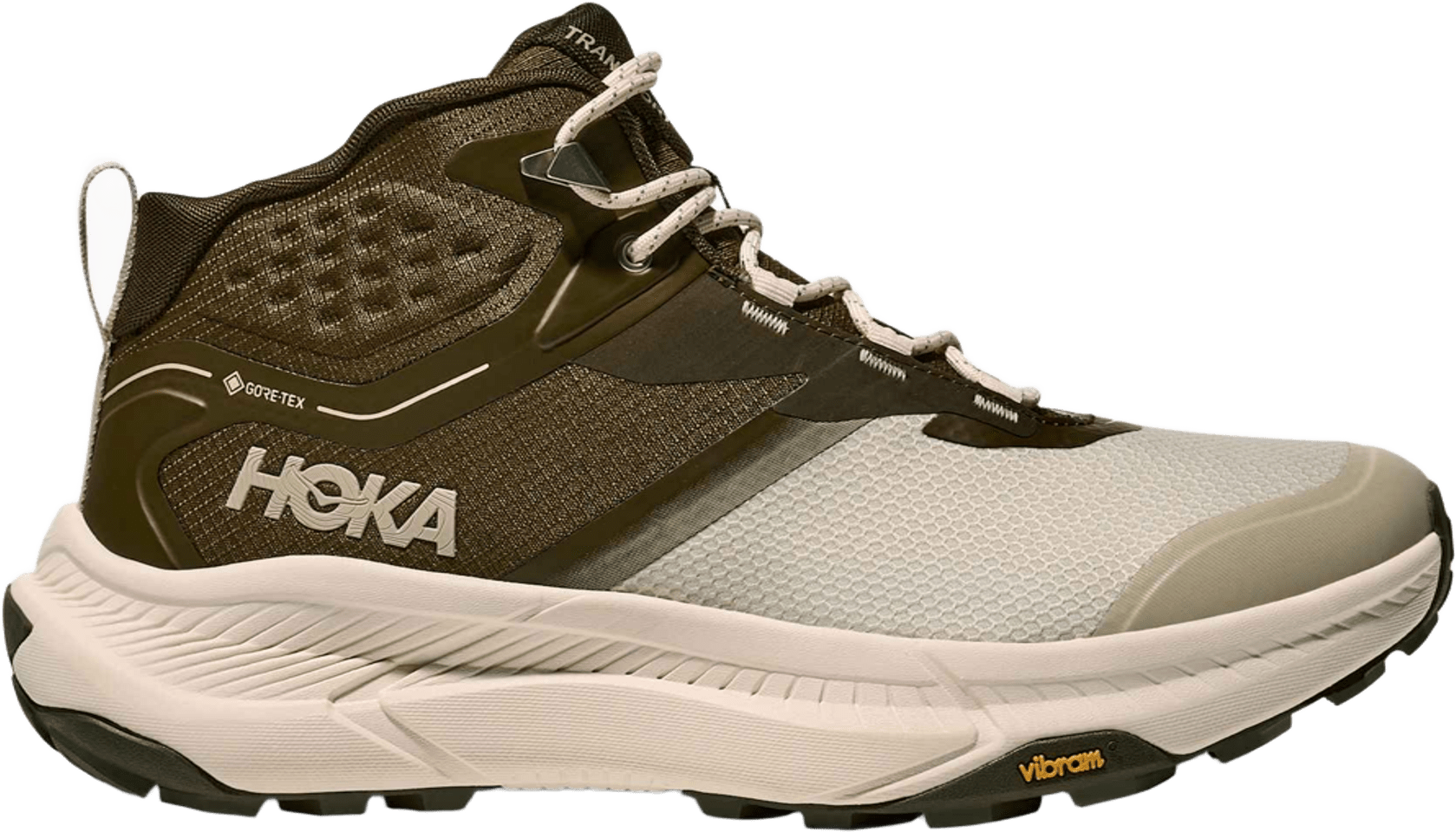 Hoka Transport Hike GTX Mens Spruce Green/Oyster Mushroom