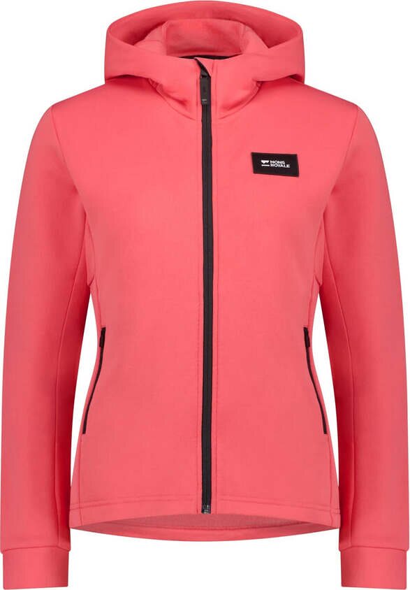 Mons Royale Arcadia Merino Fleece Hoody Womens Watermelon
