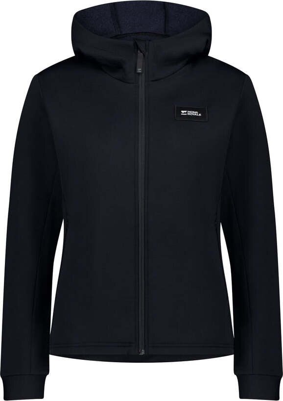 Mons Royale Arcadia Merino Fleece Hoody Womens Black
