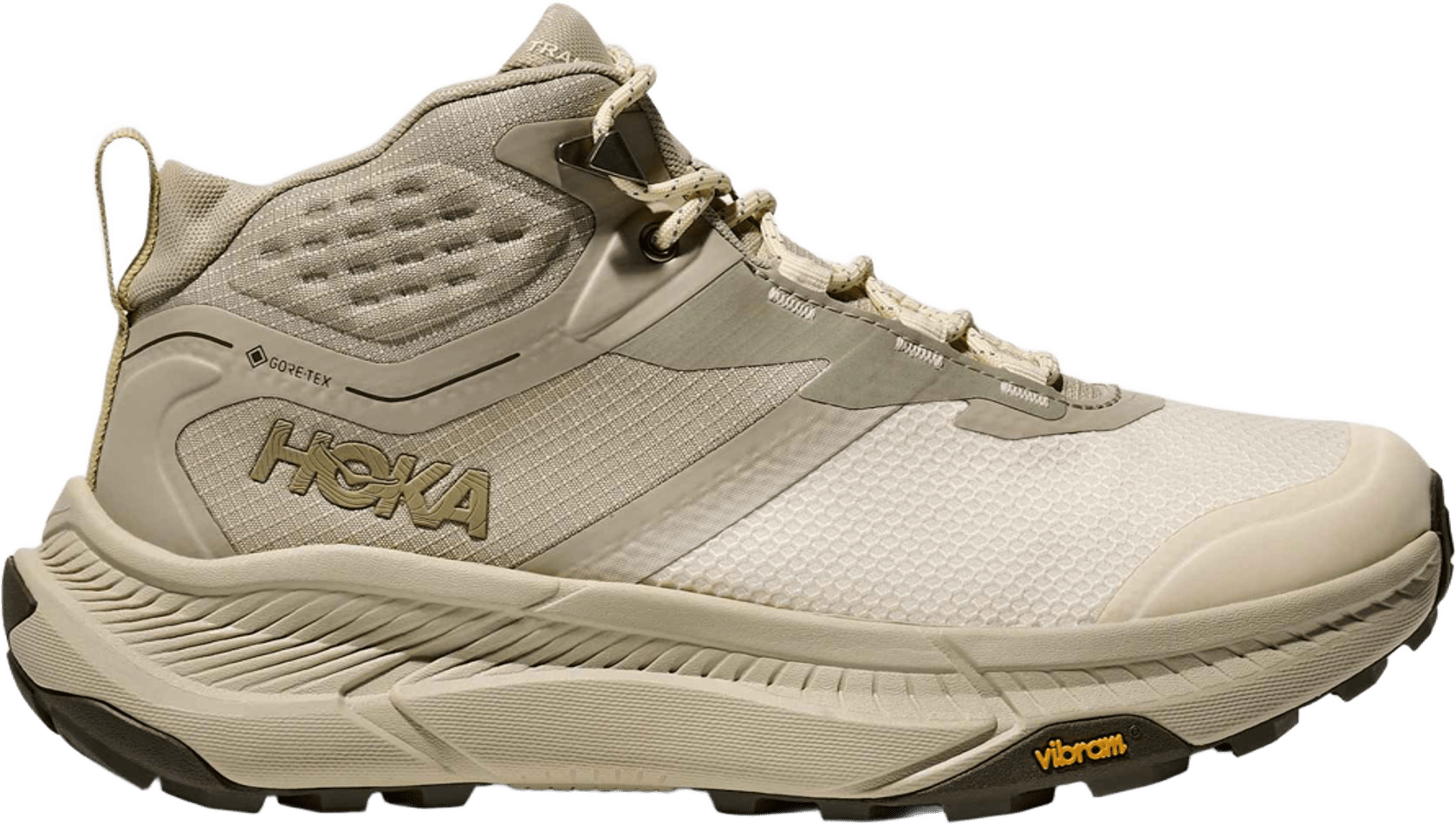 Hoka Transport Hike GTX Womens Oyster Mushroom/Vintage Yellow