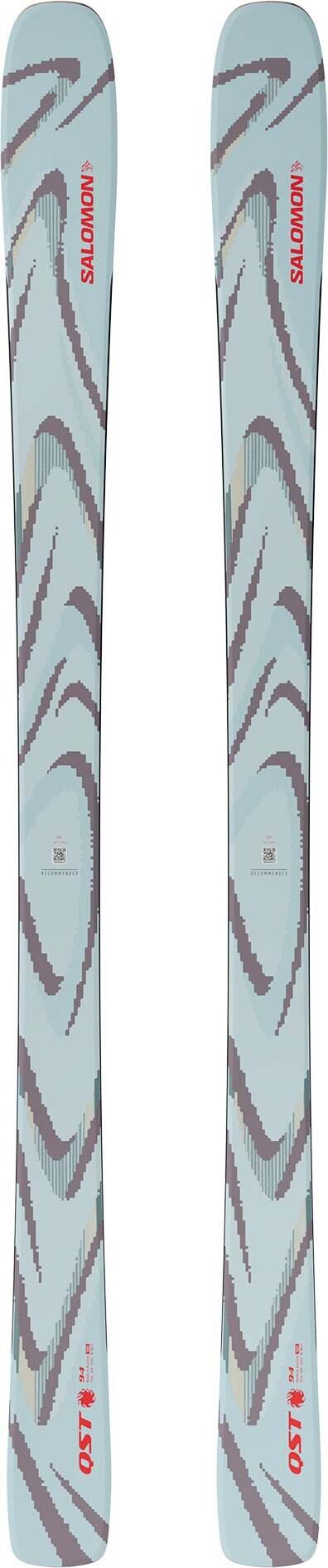 Salomon QST 94 Iced Aqua / Nirvana / Red