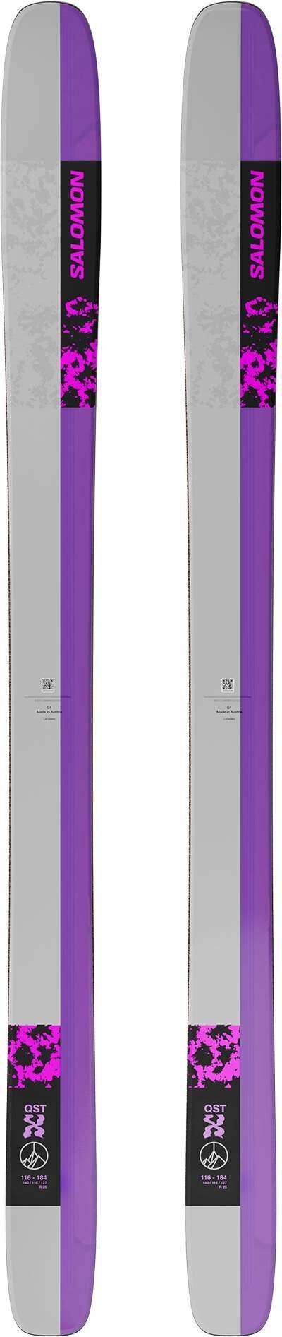 Salomon S/Lab QST X Black / Shocking Pink / Lunar Rock