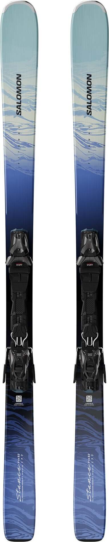 Salomon Stance Pro W 82 + MI11 GW L90 Aruba Blue / Blue Yonder / Lime Cream