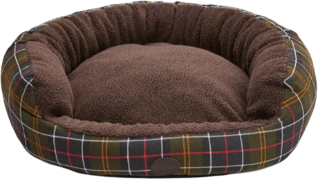 Barbour Dog Snuggle Bed 30" Classic Tartan