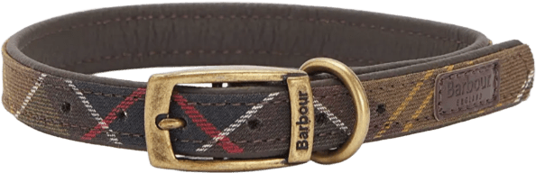 Barbour Tartan Dog Collar Classic Tartan