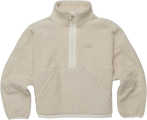 Cotopaxi Bacano Fleece Pullover Womens Cream And Bone